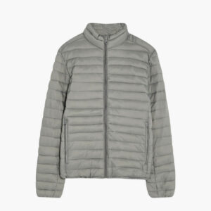 Men's Light Grey Puffer Jacket